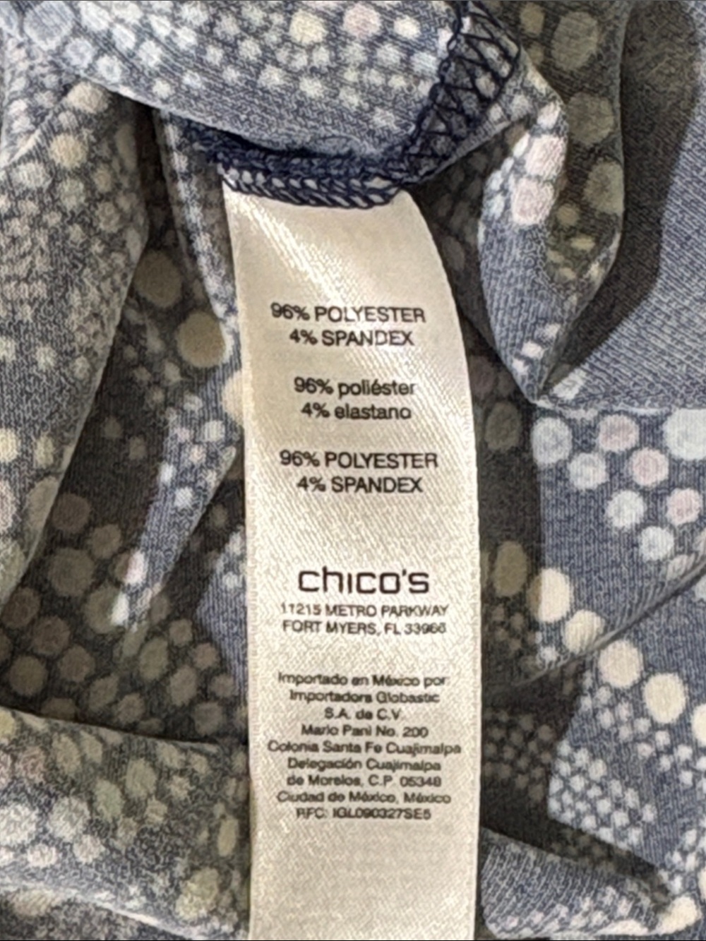 Chico’s V-neck Midi Dress - Picture 5 of 5